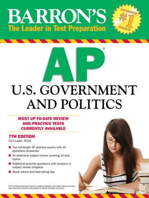 cover image of AP US Government & Politics
